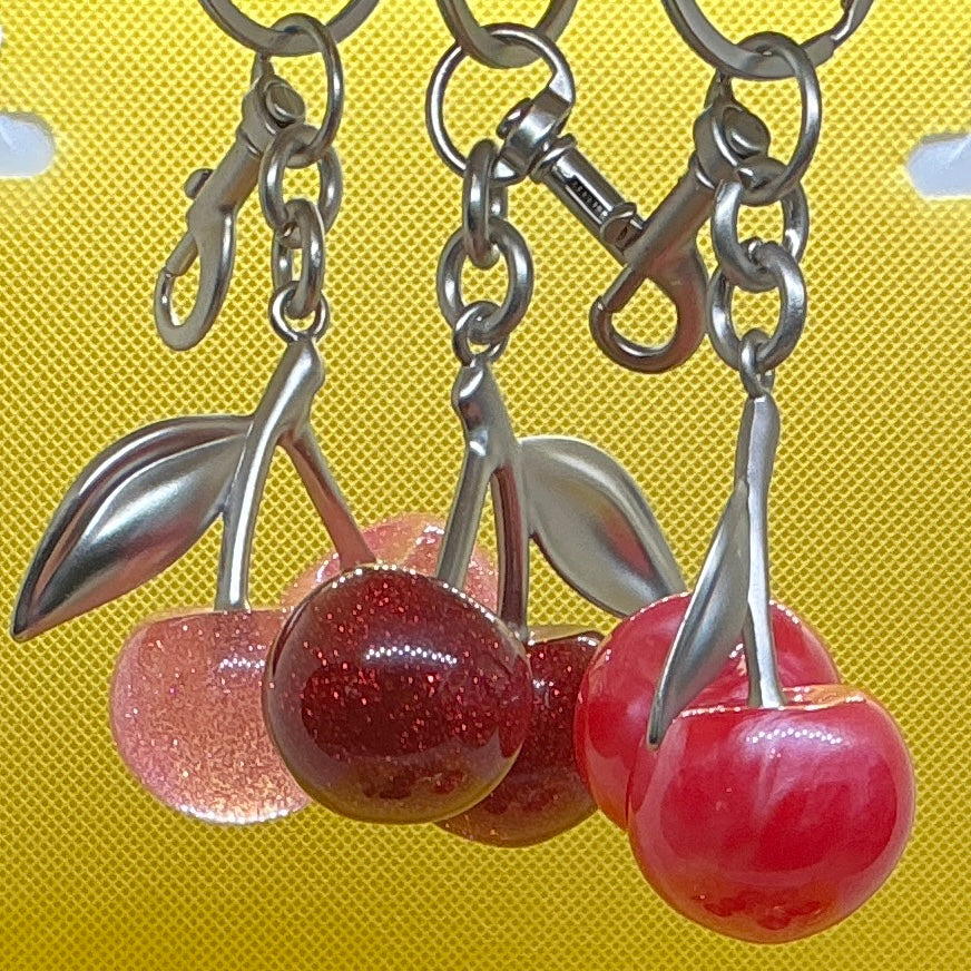 Cherry Bag Charm