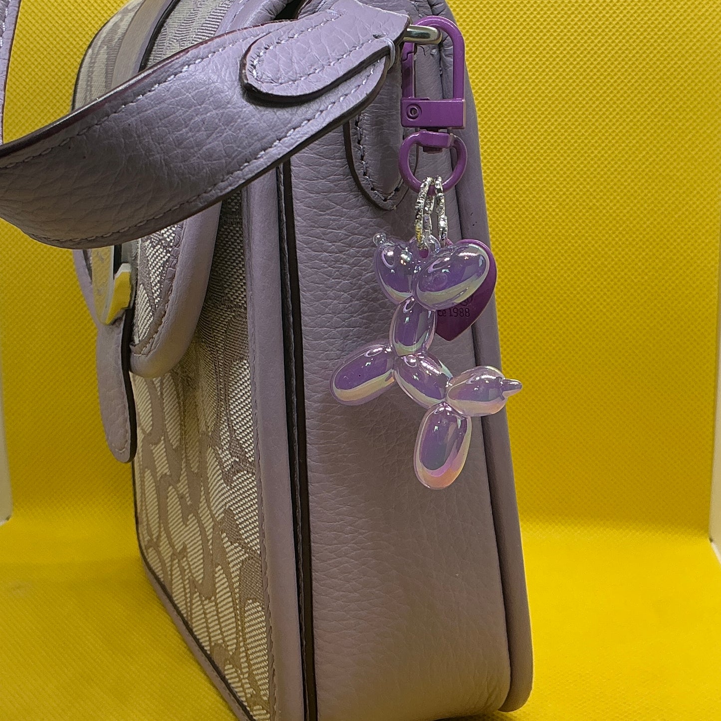Balloon Dog Bag Charm or Keychain