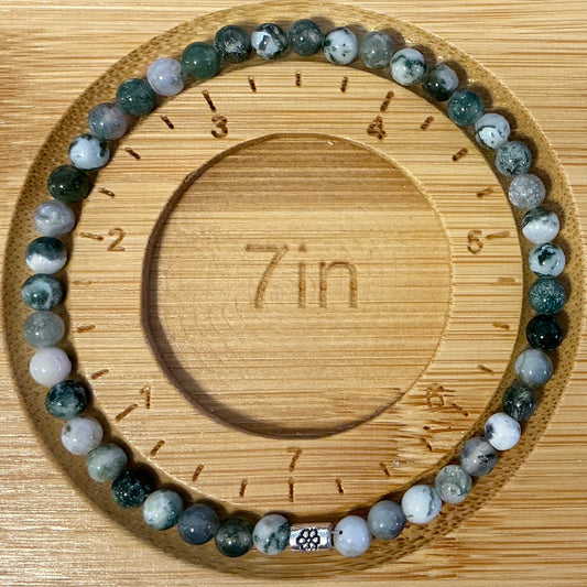 Tree Moss Agate Bracelet