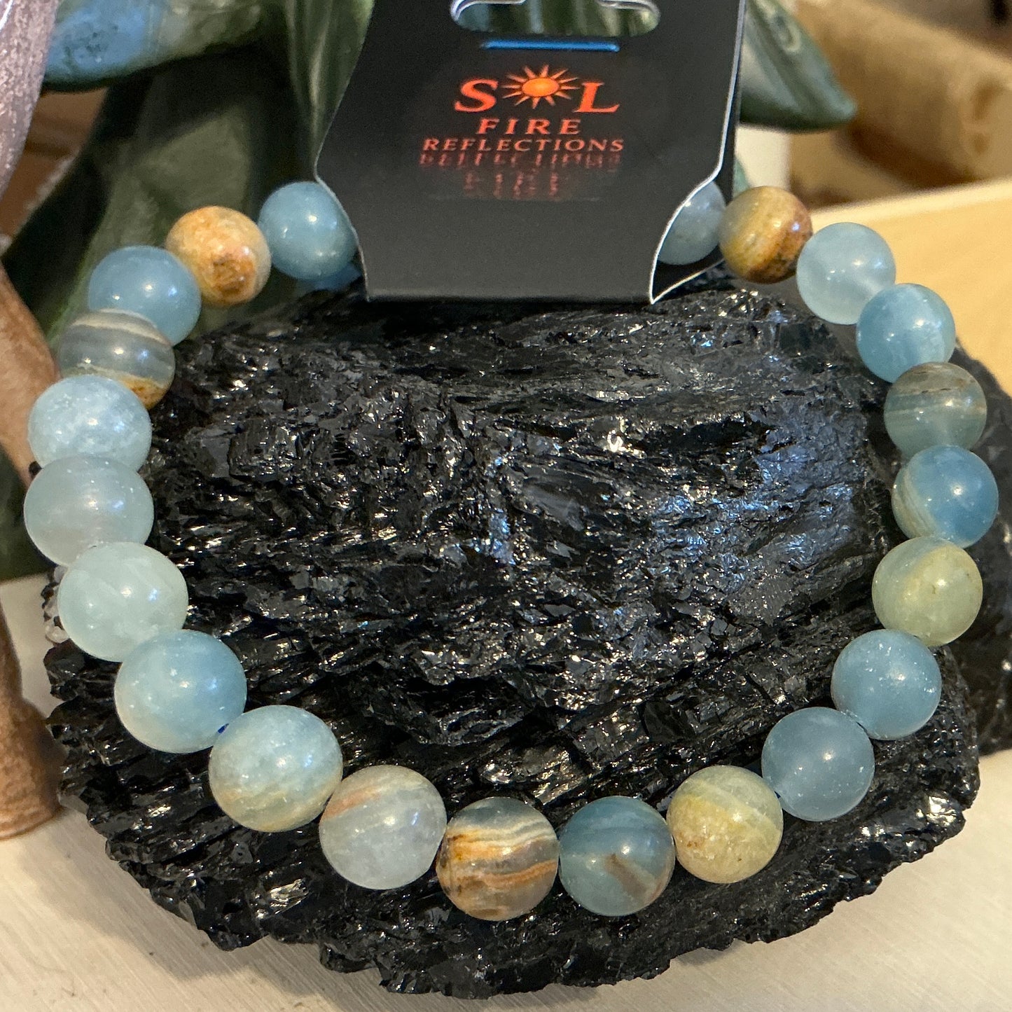 Blue Calcite Bracelet