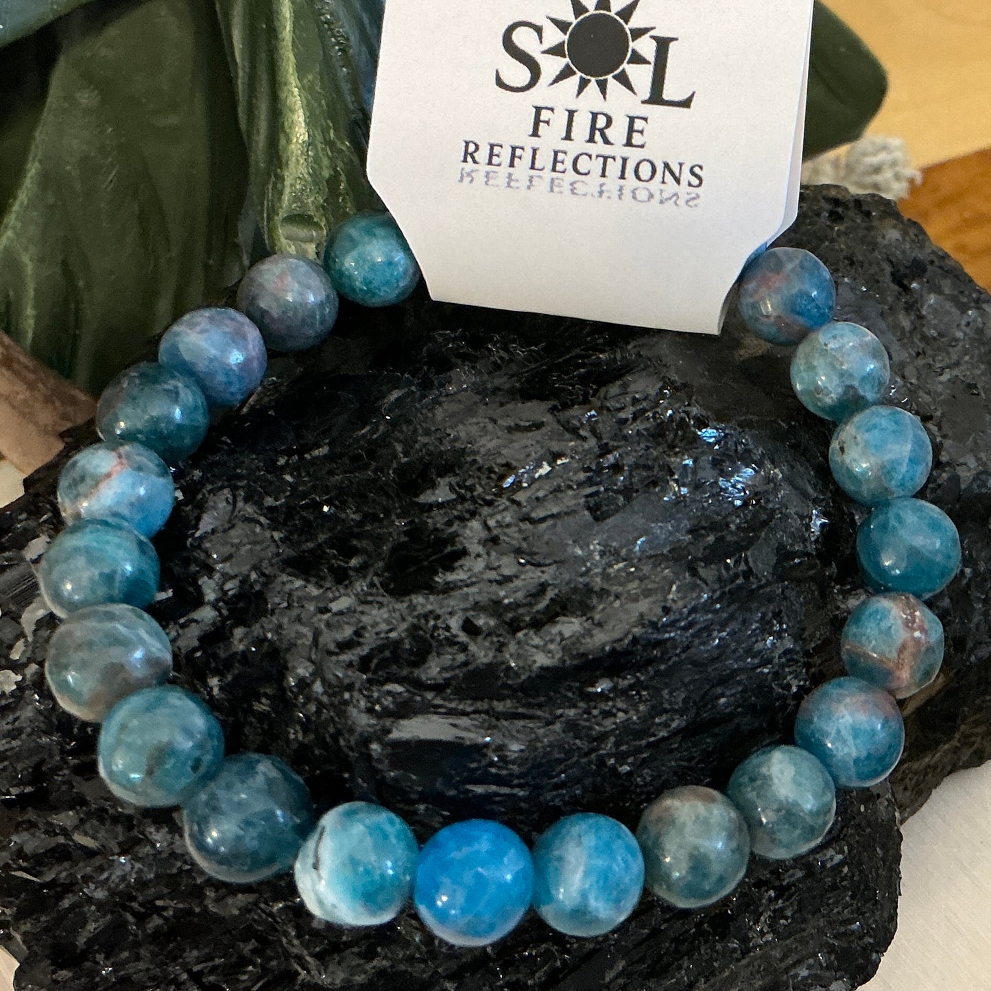 Blue Apatite Bracelet