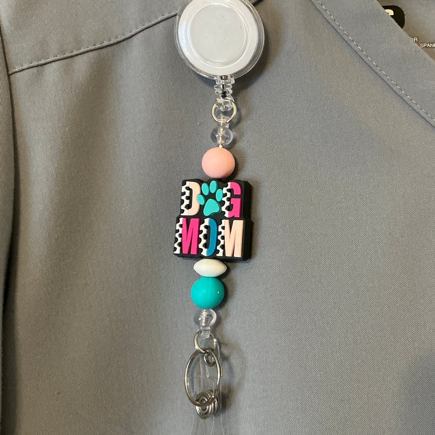 Dog Mom Badge Reel