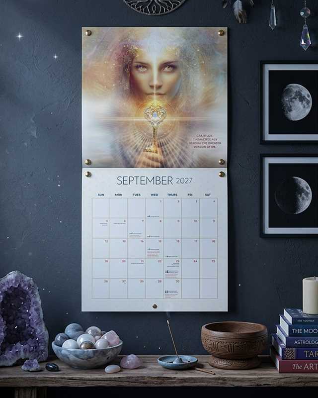 2027 Moon Wall Calendar by Melanie Spears: Calendar; 28 pages / English