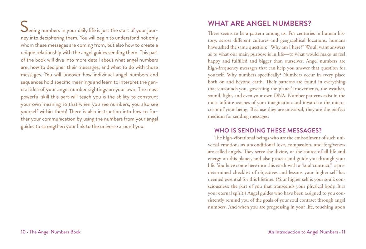 Angel Numbers Book by Mystic Michaela: Hardcover; 288 pages / English