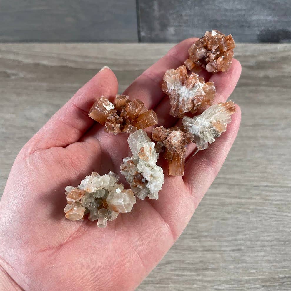 Aragonite Cluster – Raw Natural Aragonite Crystal Specimen for Grounding: Medium