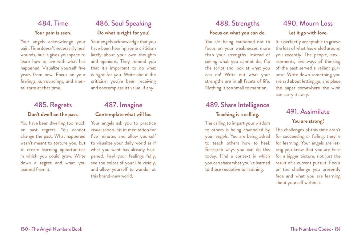 Angel Numbers Book by Mystic Michaela: Hardcover; 288 pages / English