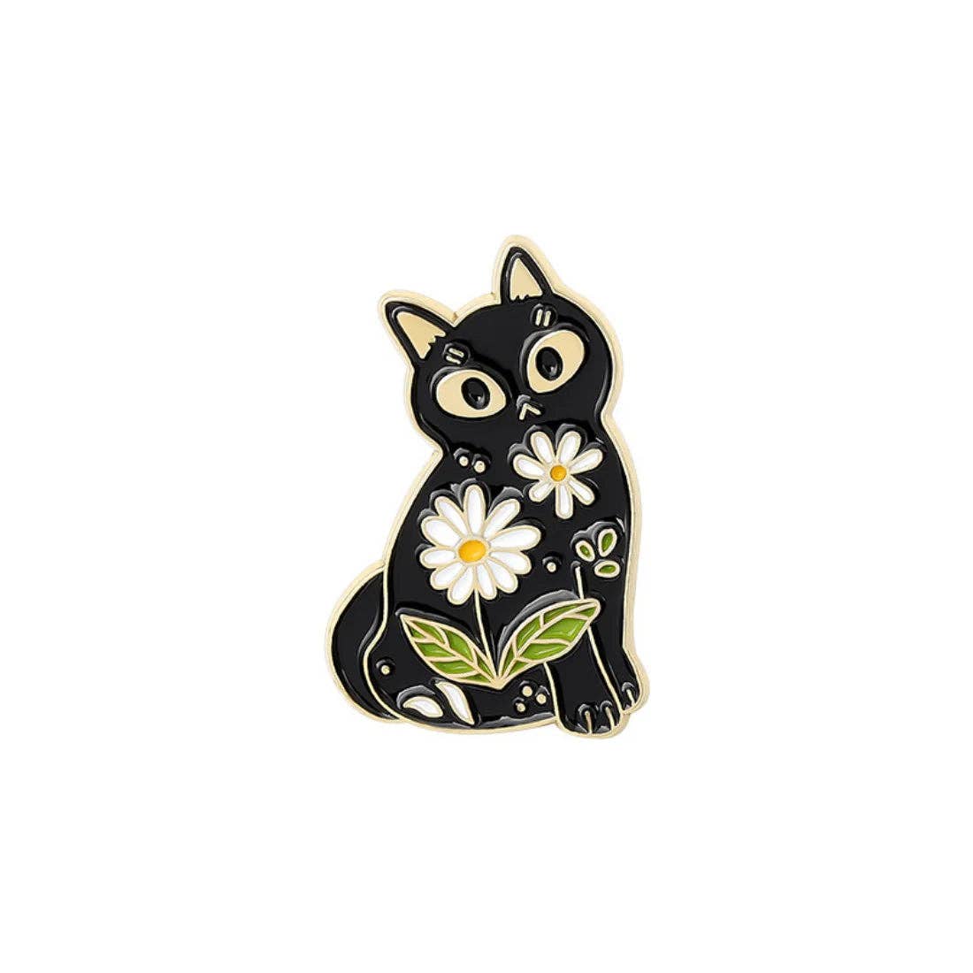 Forest Friends Enamel Pins: Pink