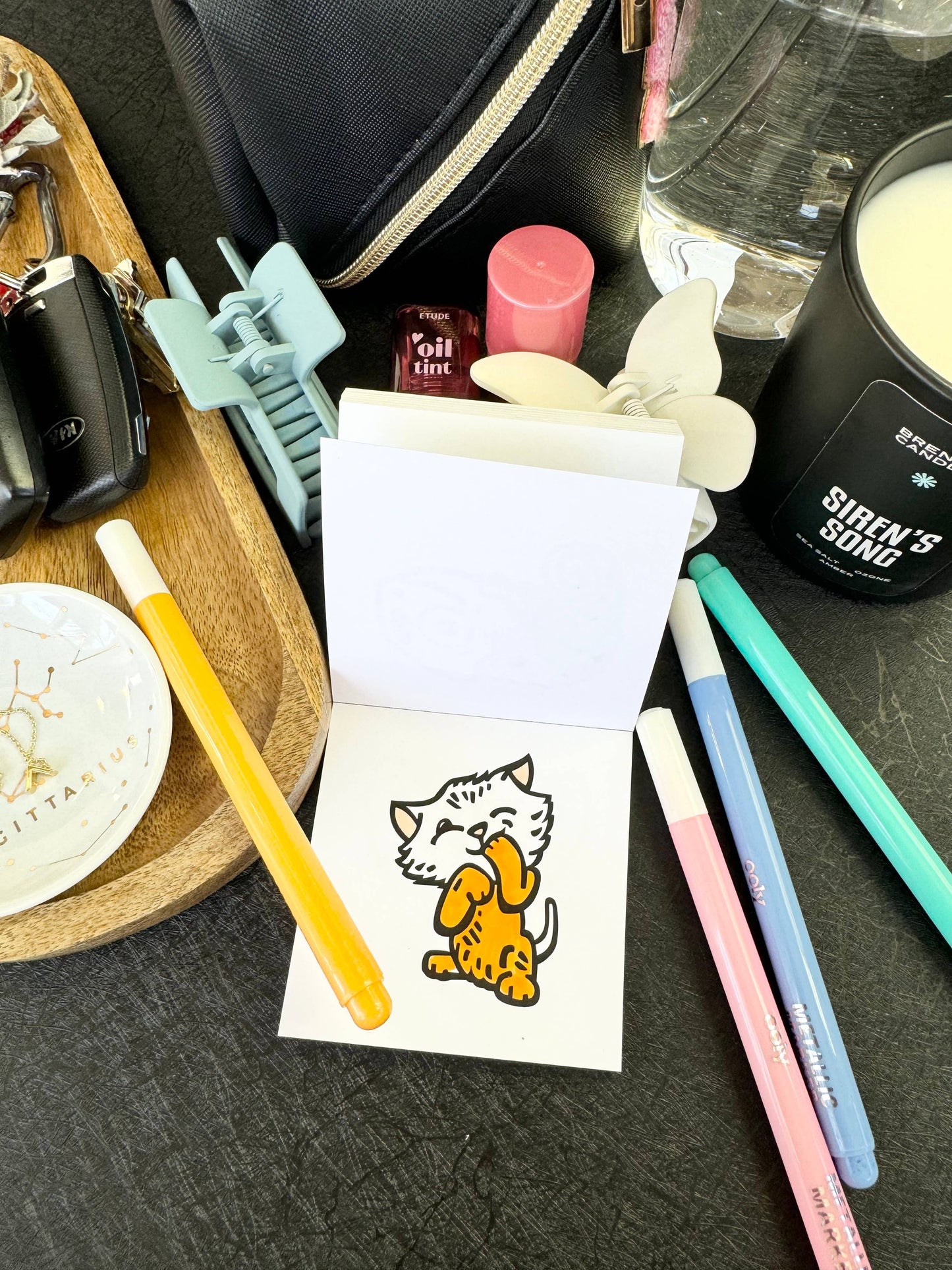 Coloring Book for Adult - Mini 3x3: 50 Pages Pocket Pets Animal Designs