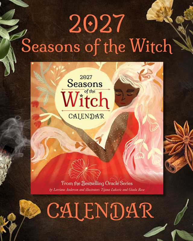 2027 Seasons of the Witch Wall Calendar by Lorraine  Anderson: Calendar; 28 pages / English