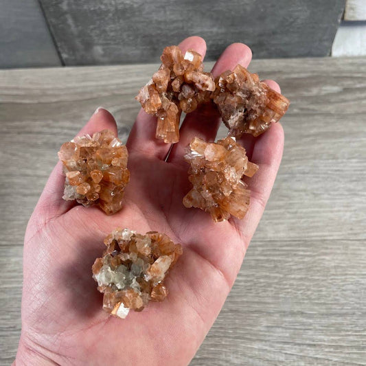 Aragonite Cluster – Raw Natural Aragonite Crystal Specimen for Grounding: Medium