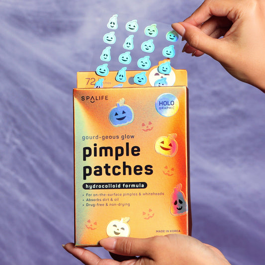 Pimple Patches: Halloween Gourd-shaped Hydrocolloid