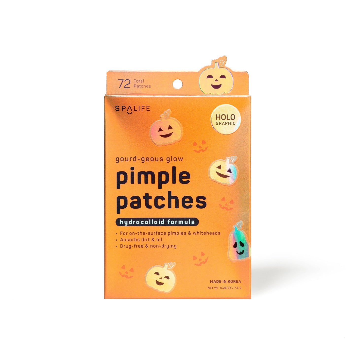 Pimple Patches: Halloween Gourd-shaped Hydrocolloid