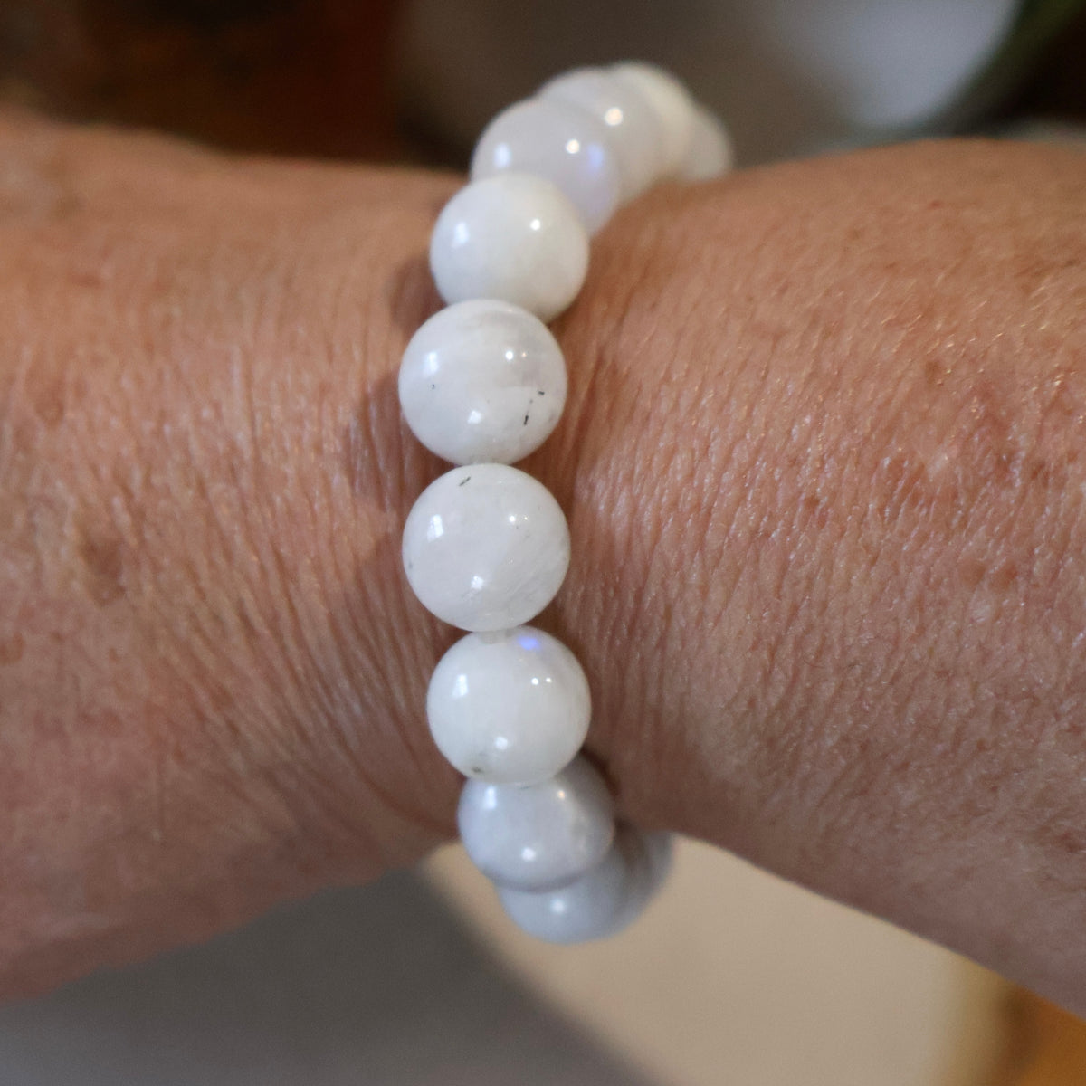 White Moonstone Bracelet