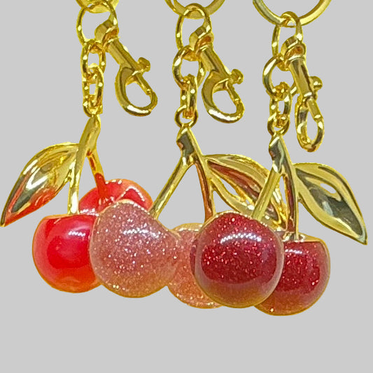 Cherry Bag Charm