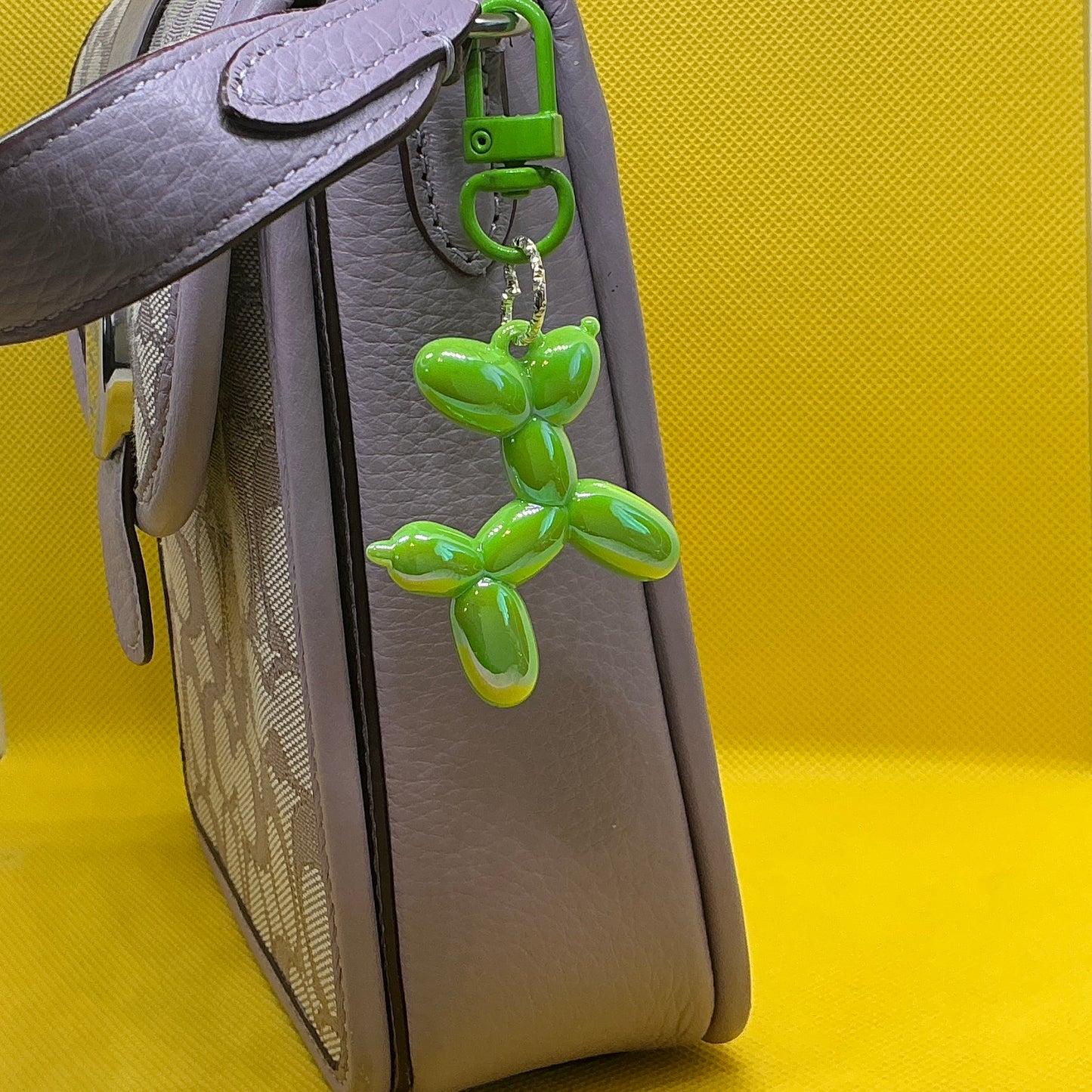 Balloon Dog Bag Charm or Keychain