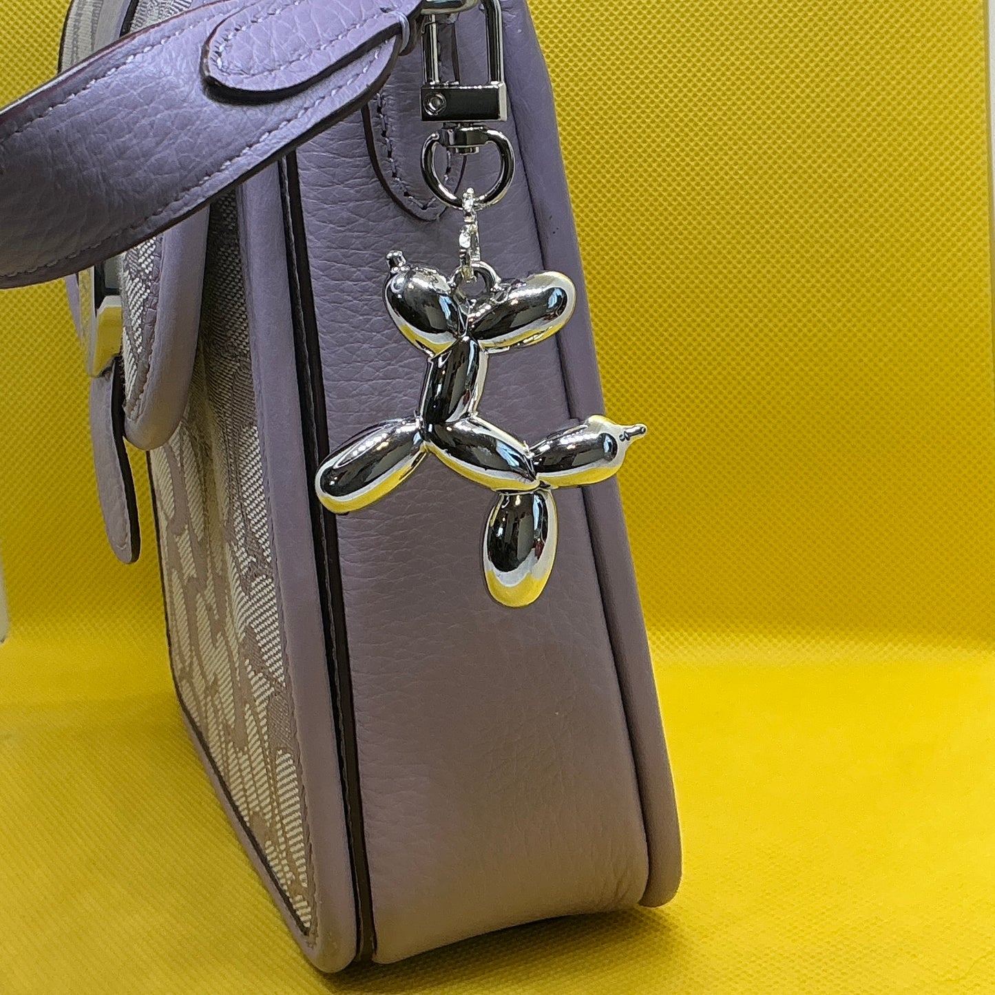 Balloon Dog Bag Charm or Keychain
