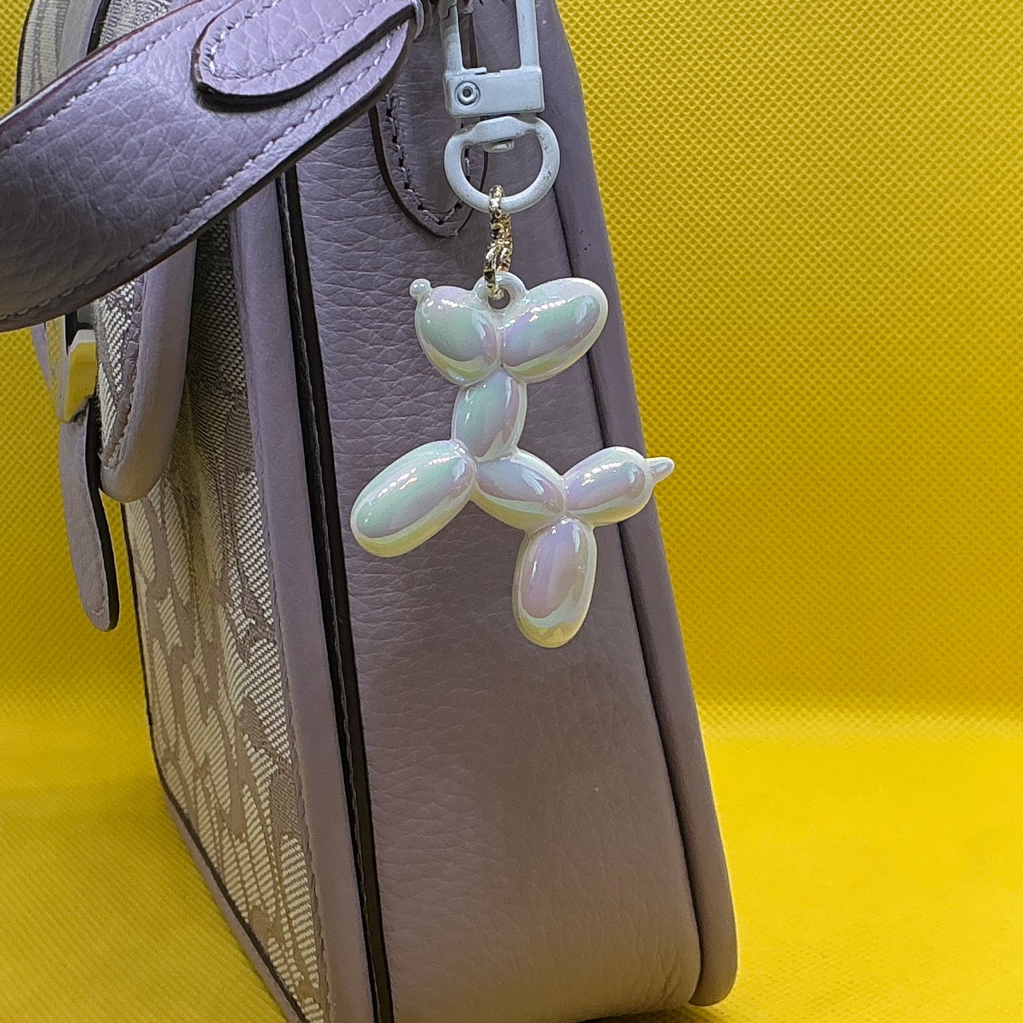 Balloon Dog Bag Charm or Keychain