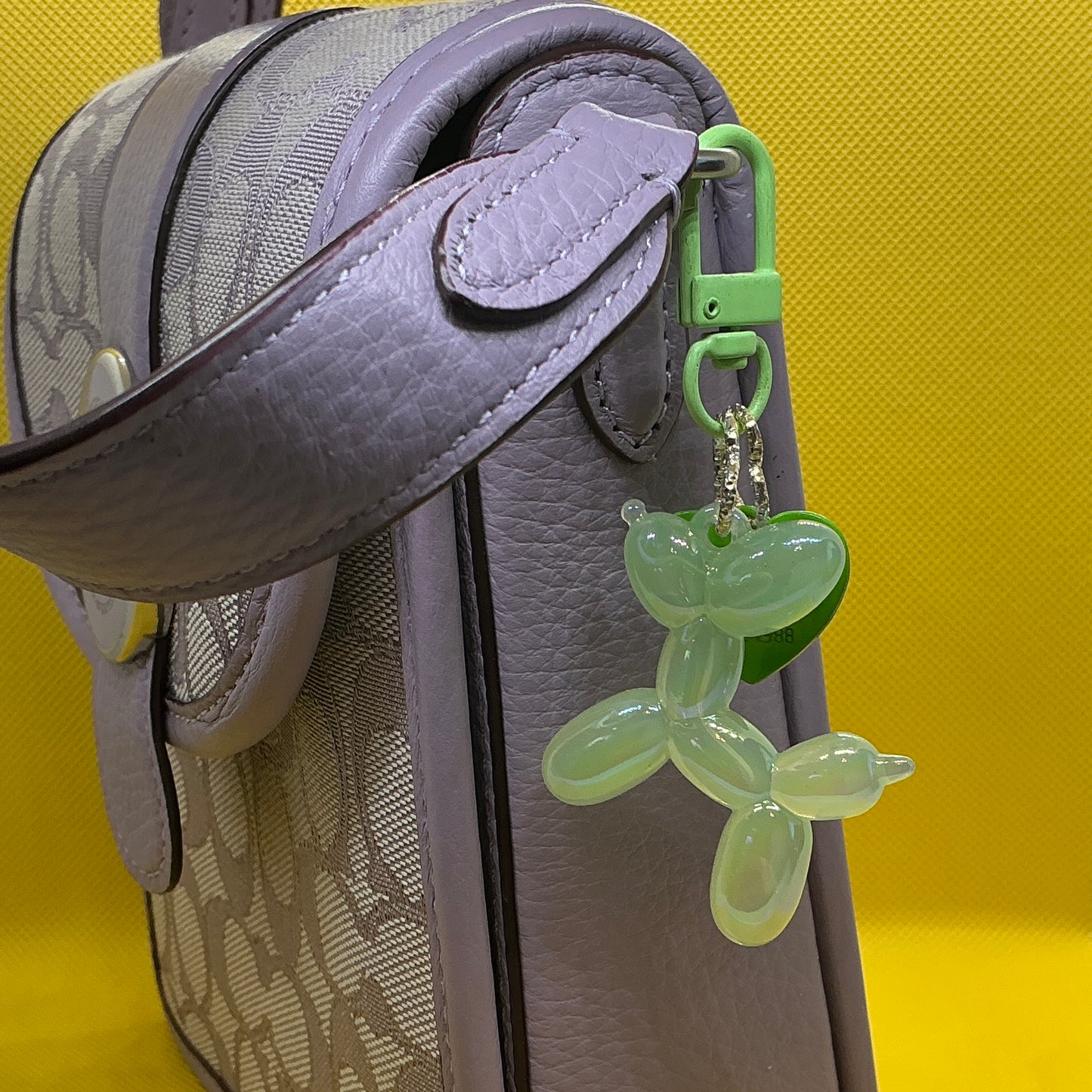 Balloon Dog Bag Charm or Keychain