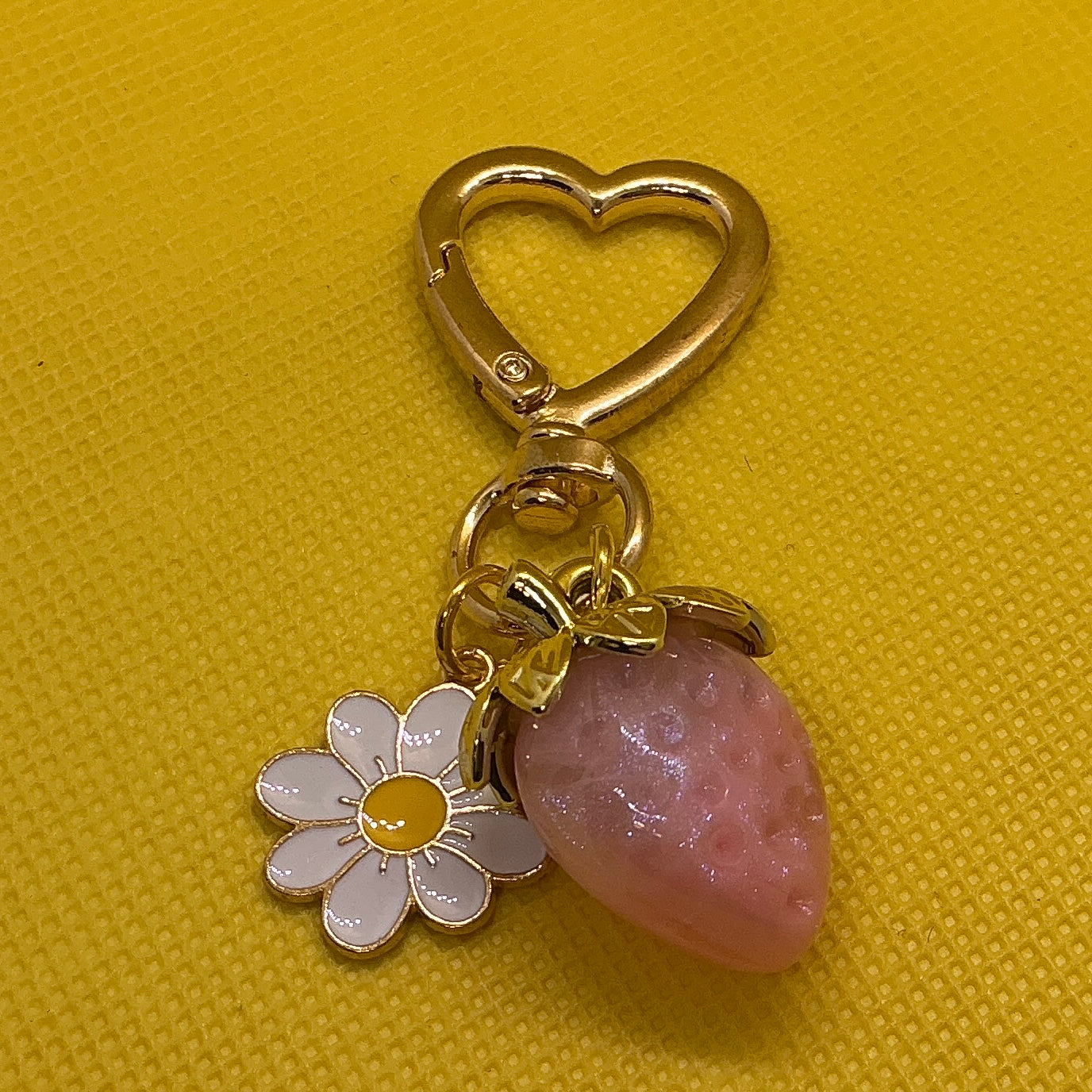Strawberry Bag Charm