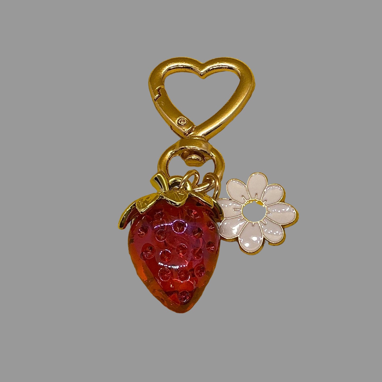 Strawberry Bag Charm