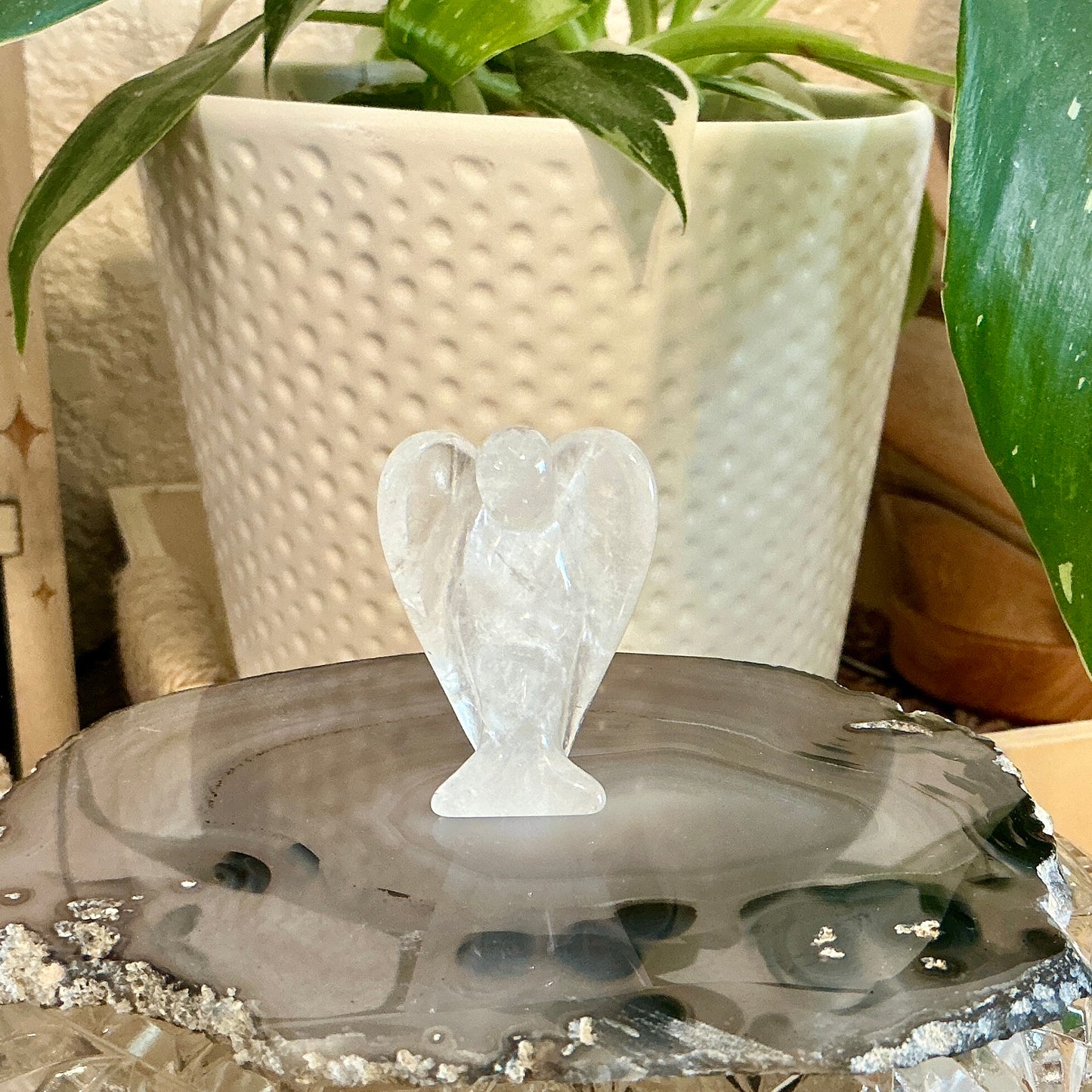 Angel Natural Gemstone Carving