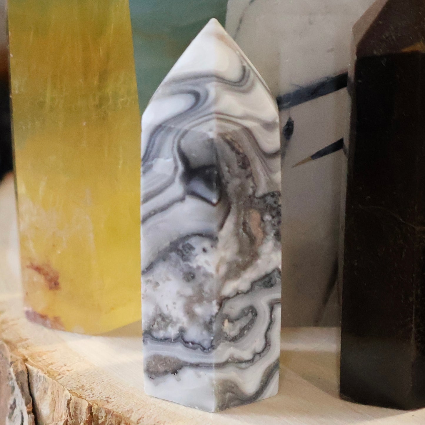 Crystal Tower Carving