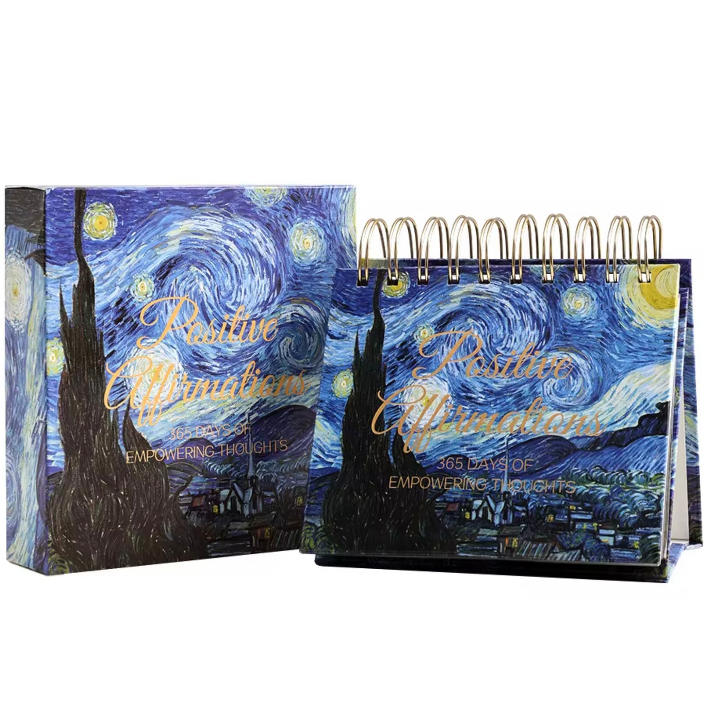 Calendar - Desk: 365 Days of Positive Affirmations