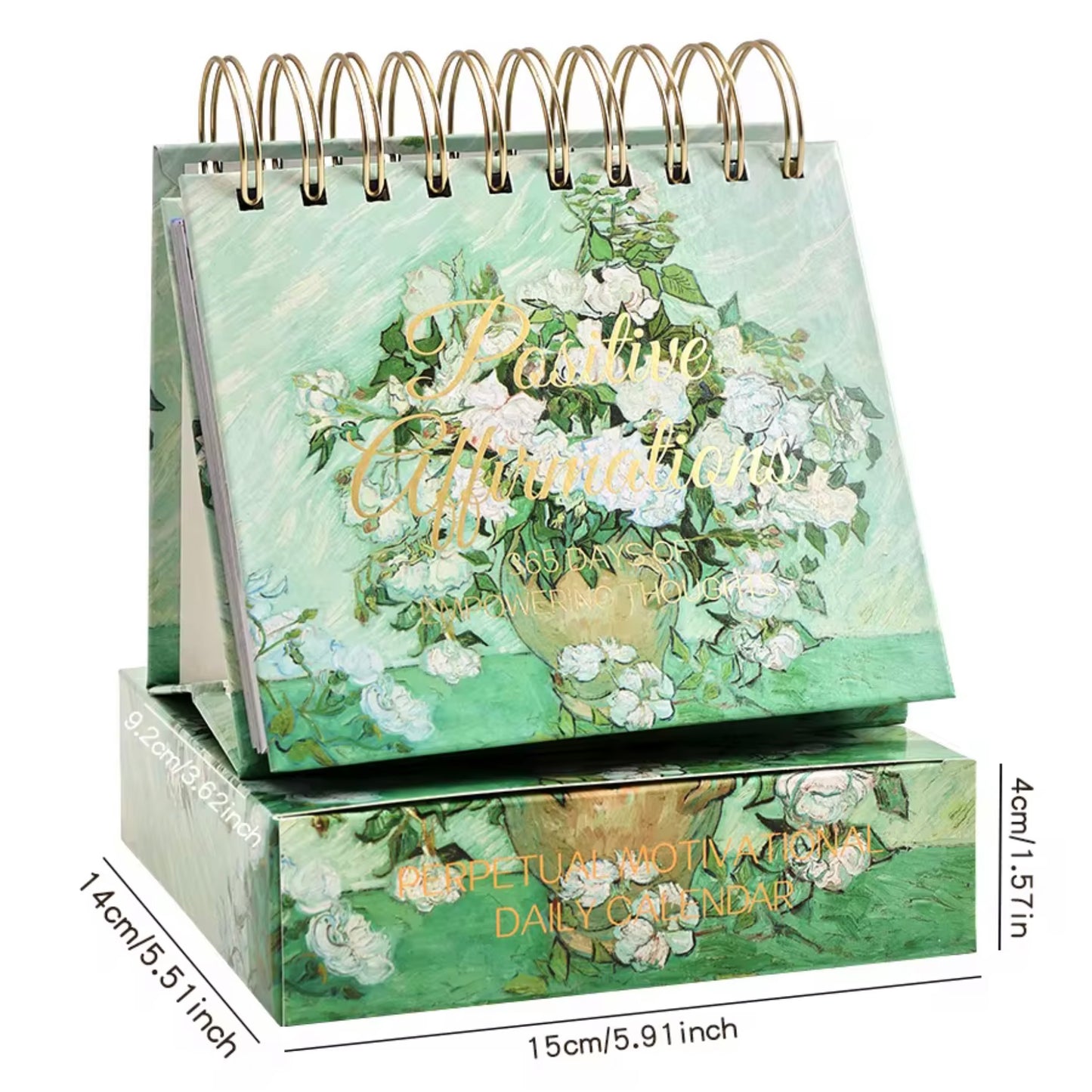 Calendar - Desk: 365 Days of Positive Affirmations