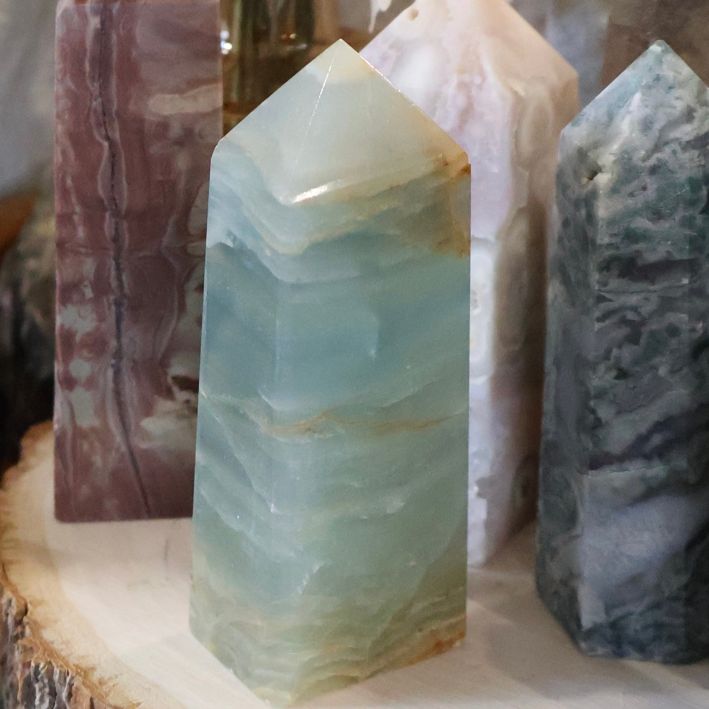 Crystal Tower Carving