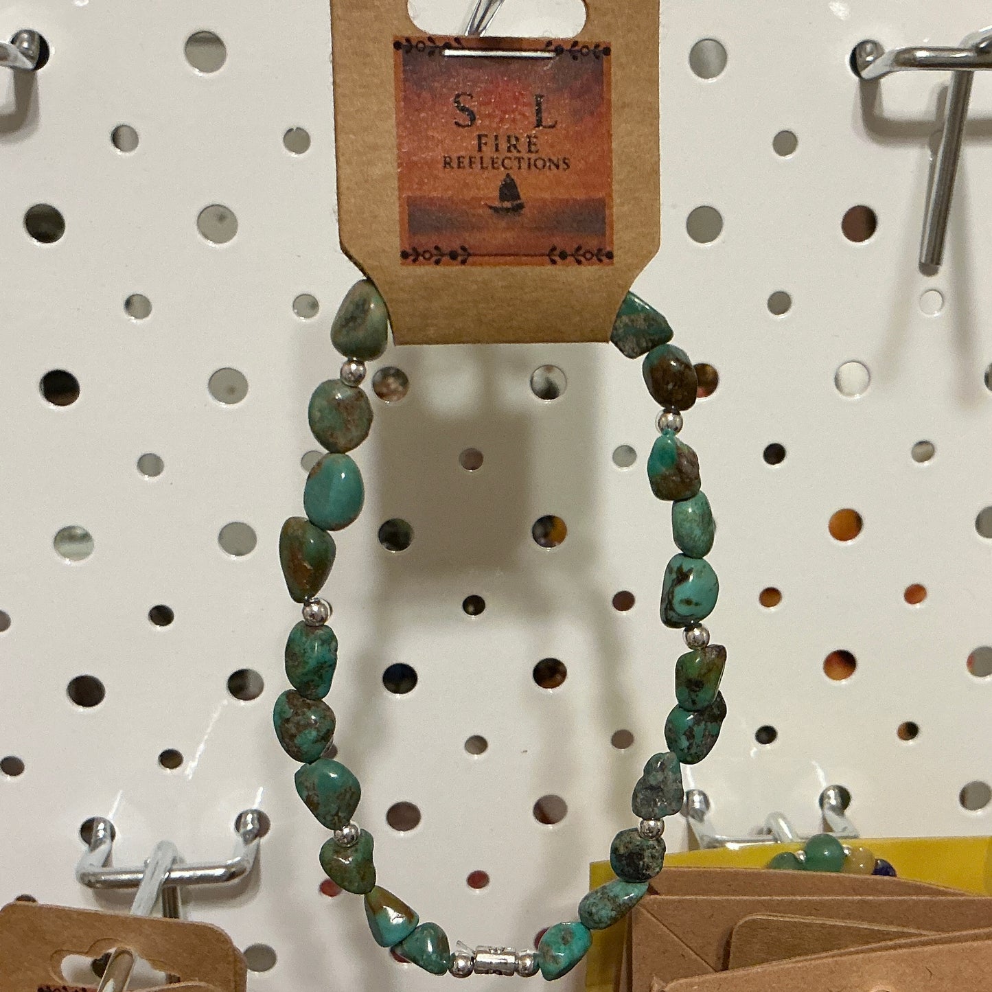 Turquoise Chip Bracelet