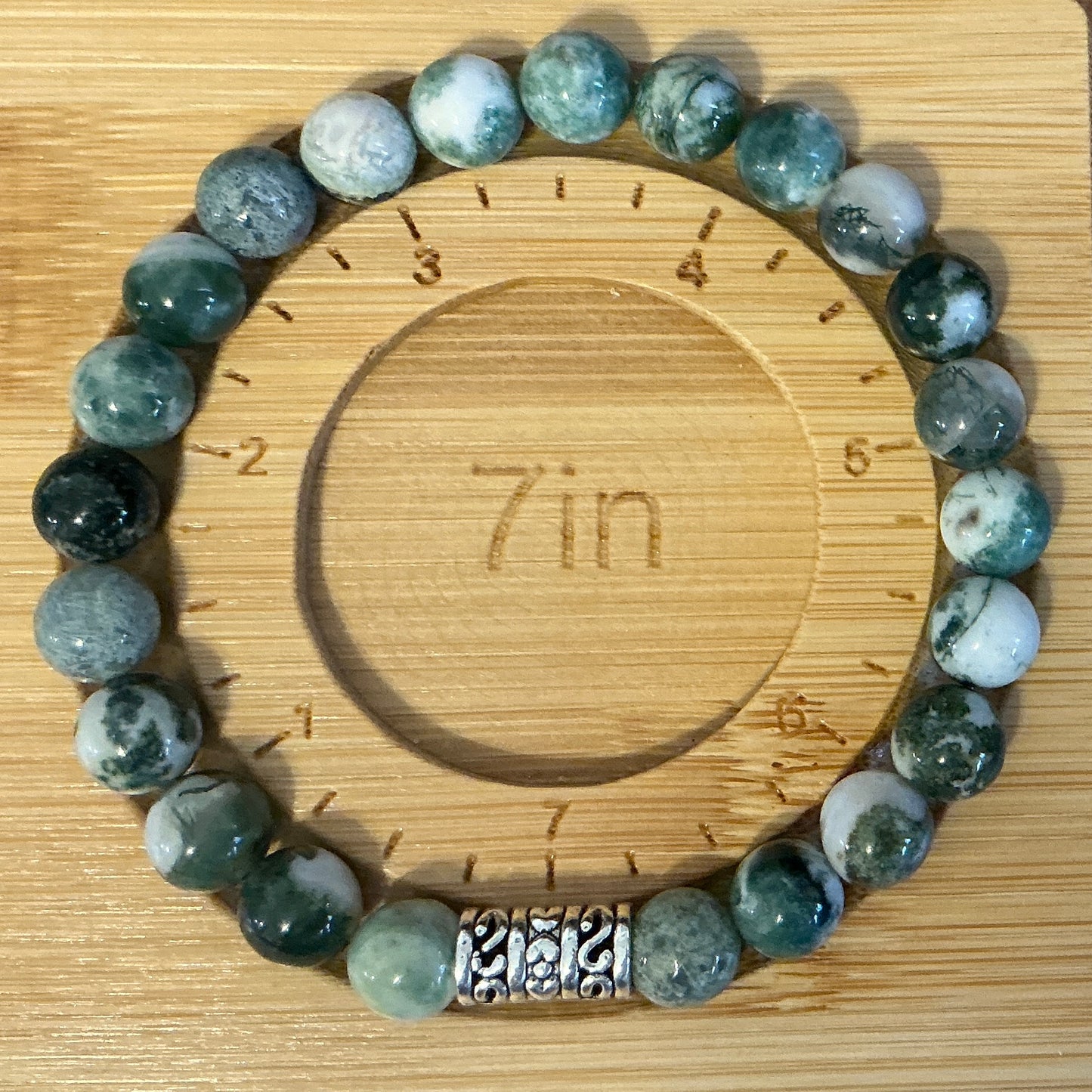 Tree Moss Agate Bracelet