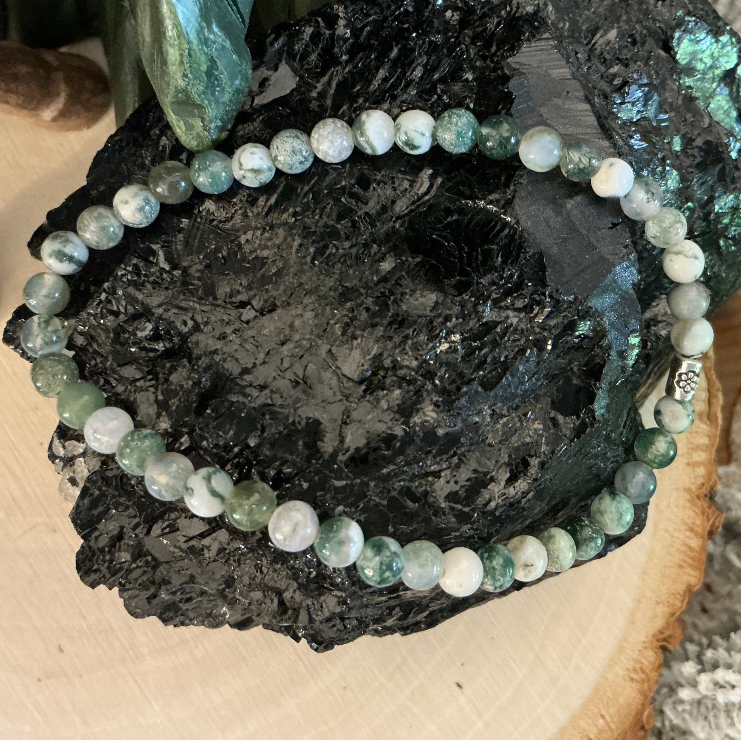 Tree Moss Agate Bracelet