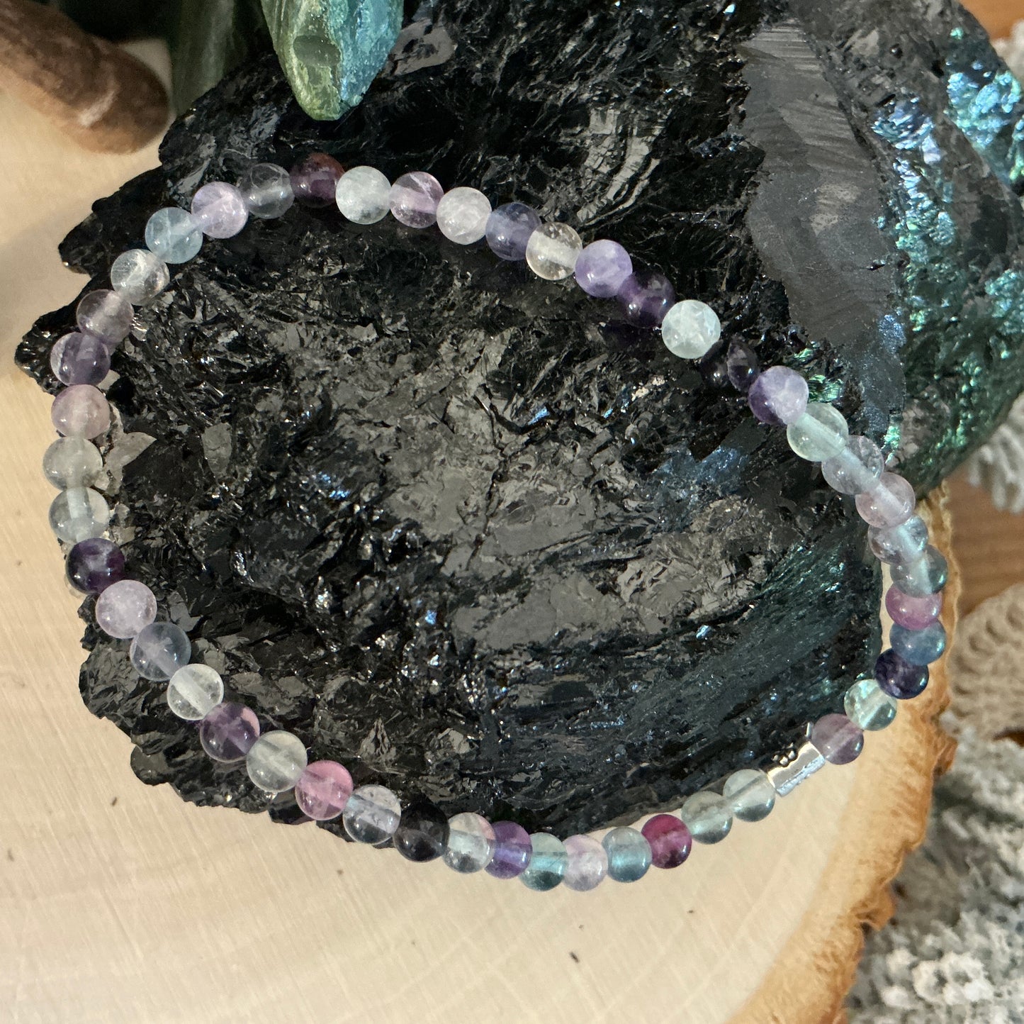 Rainbow Fluorite Bracelet
