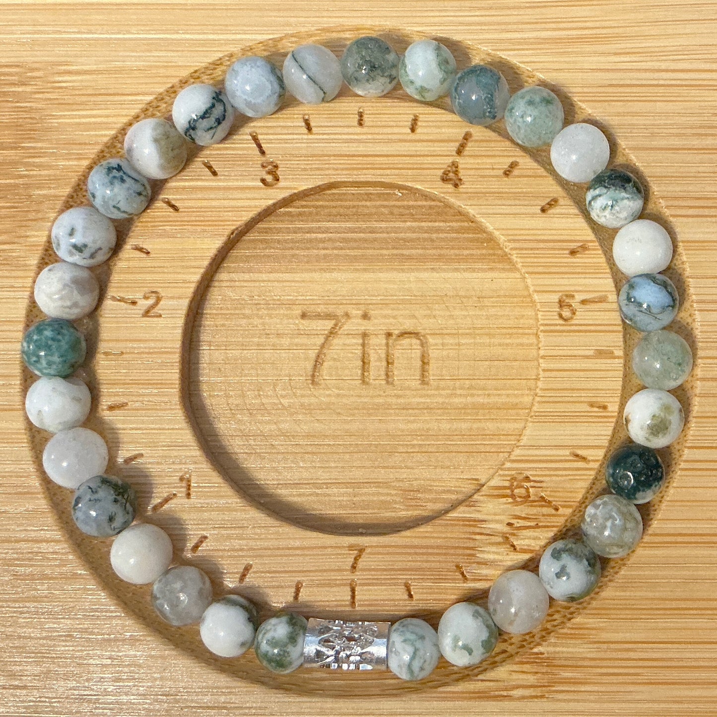 Tree Moss Agate Bracelet