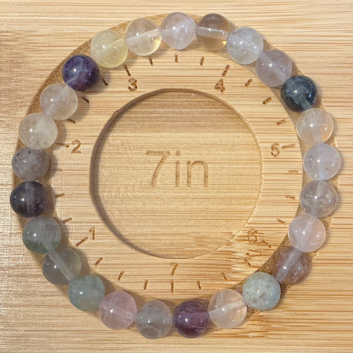 Rainbow Fluorite Bracelet