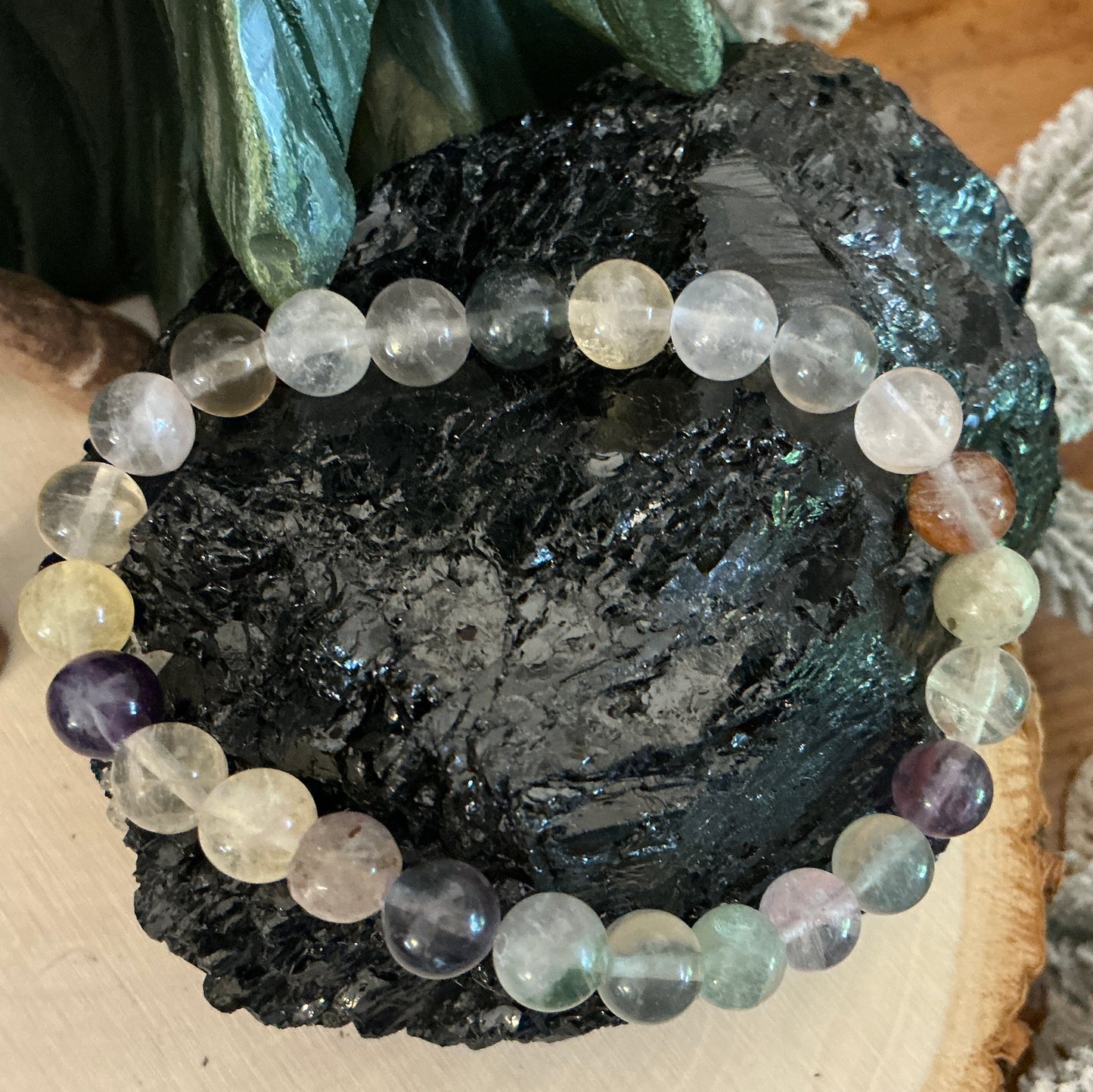 Rainbow Fluorite Bracelet