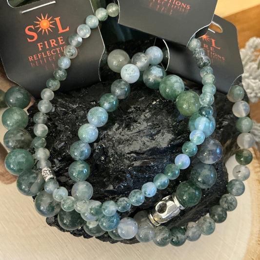 Moss Agate Bracelet