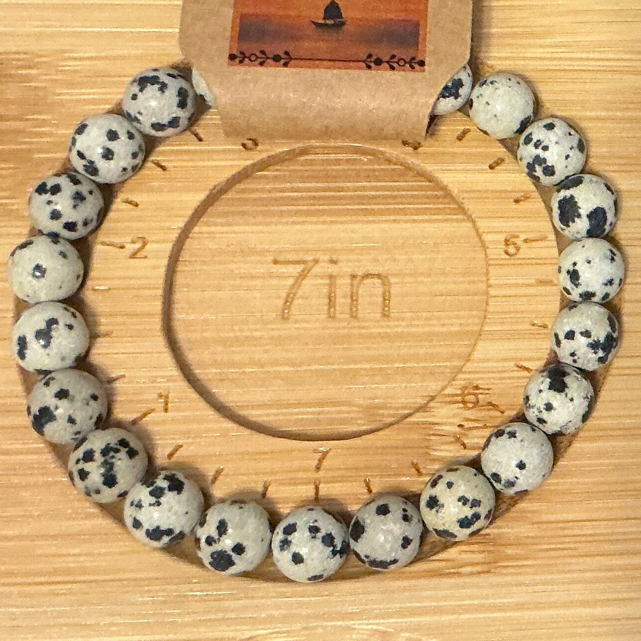 Dalmatian Jasper Bracelet