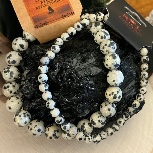 Dalmatian Jasper Bracelet