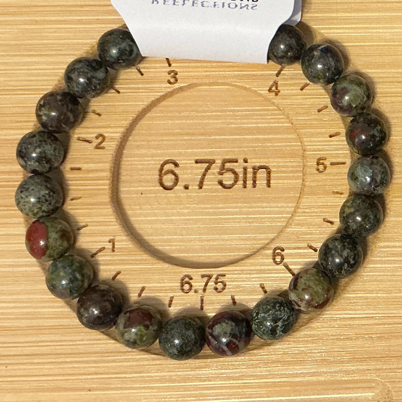 Dragon Bloodstone Jasper Bracelet