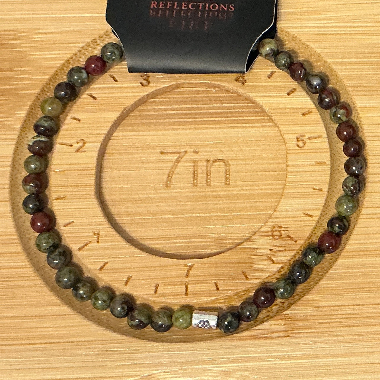 Dragon Bloodstone Jasper Bracelet