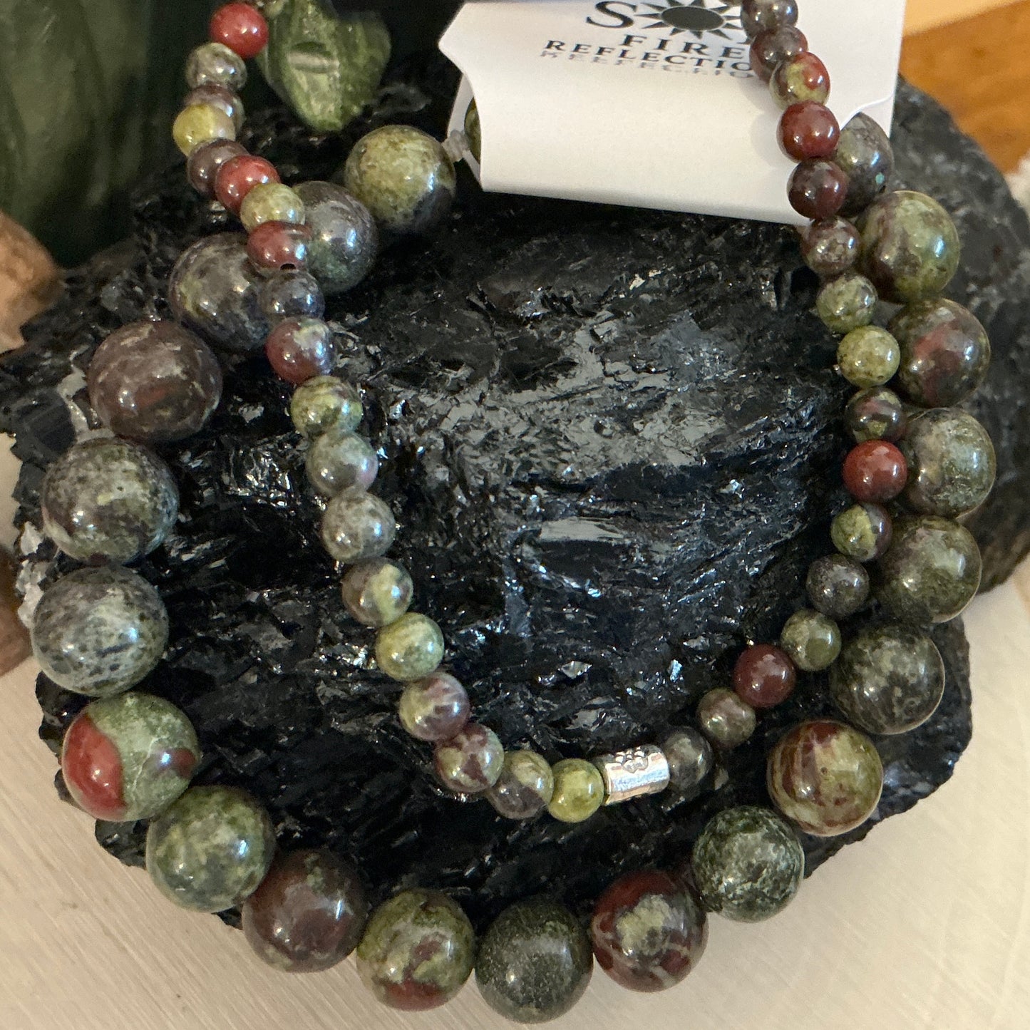 Dragon Bloodstone Jasper Bracelet