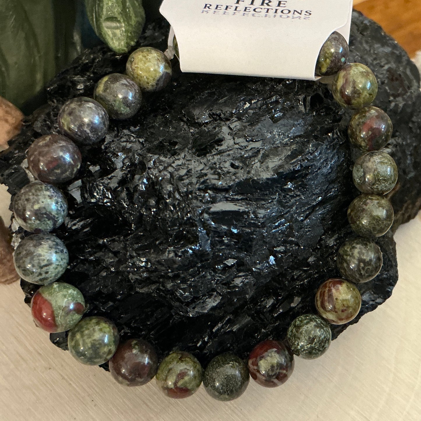 Dragon Bloodstone Jasper Bracelet