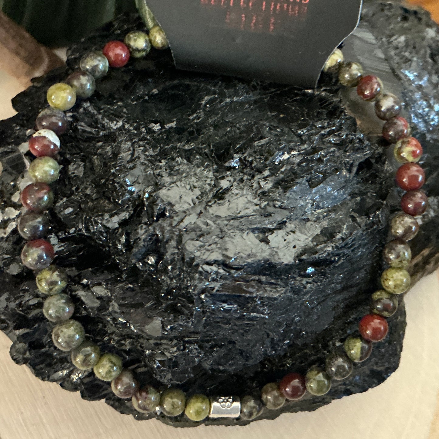 Dragon Bloodstone Jasper Bracelet
