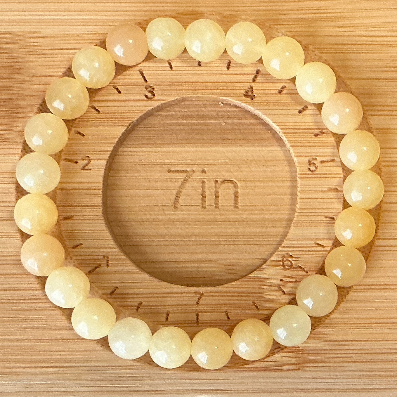 Yellow Calcite Bracelet