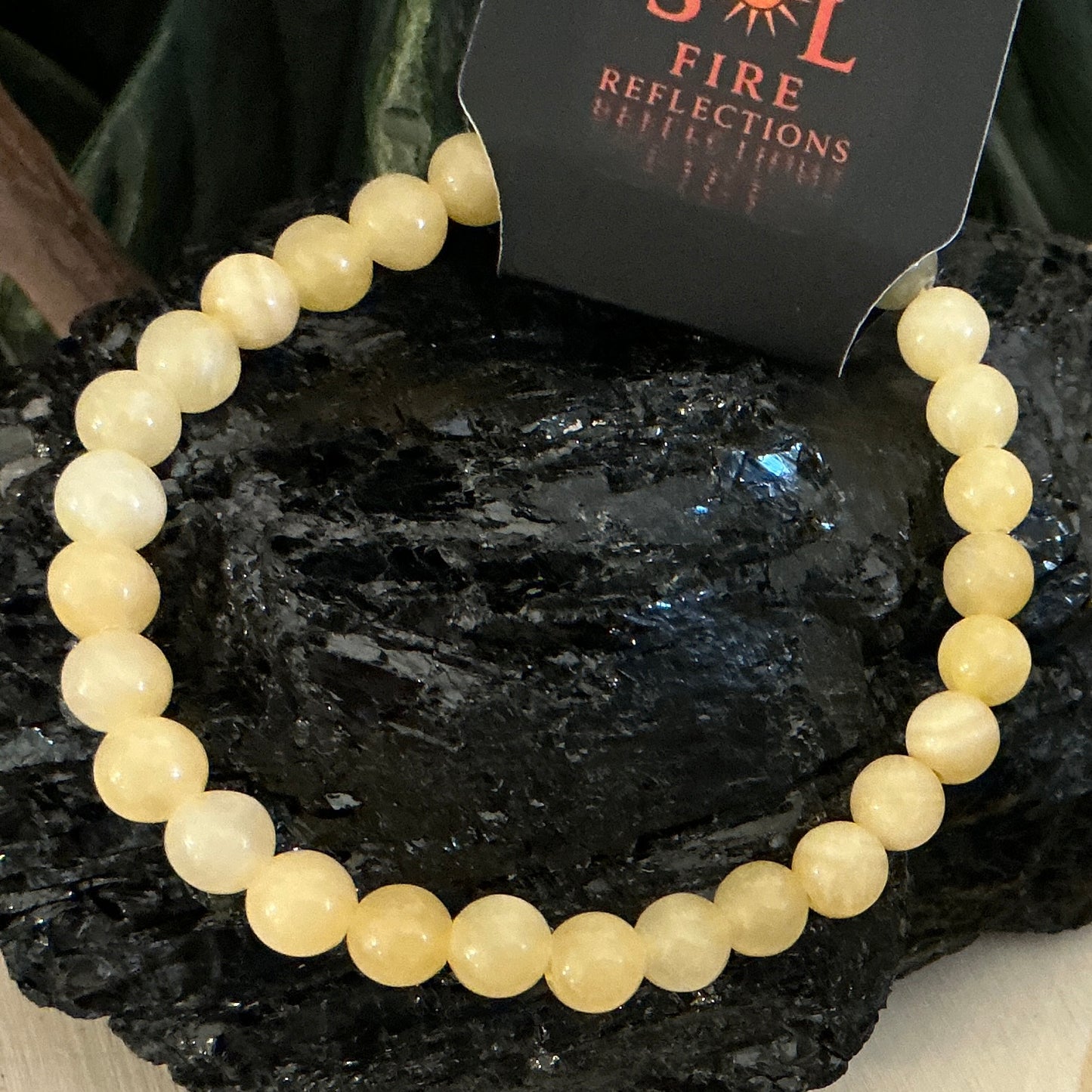 Yellow Calcite Bracelet