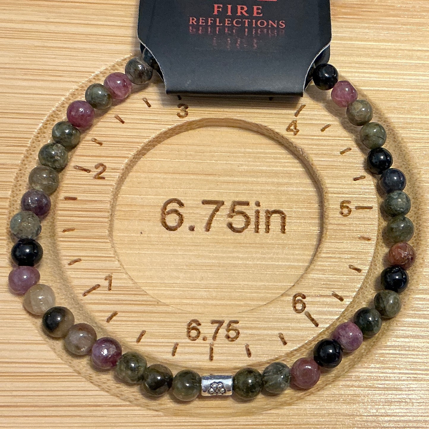 Watermelon Tourmaline Bracelet