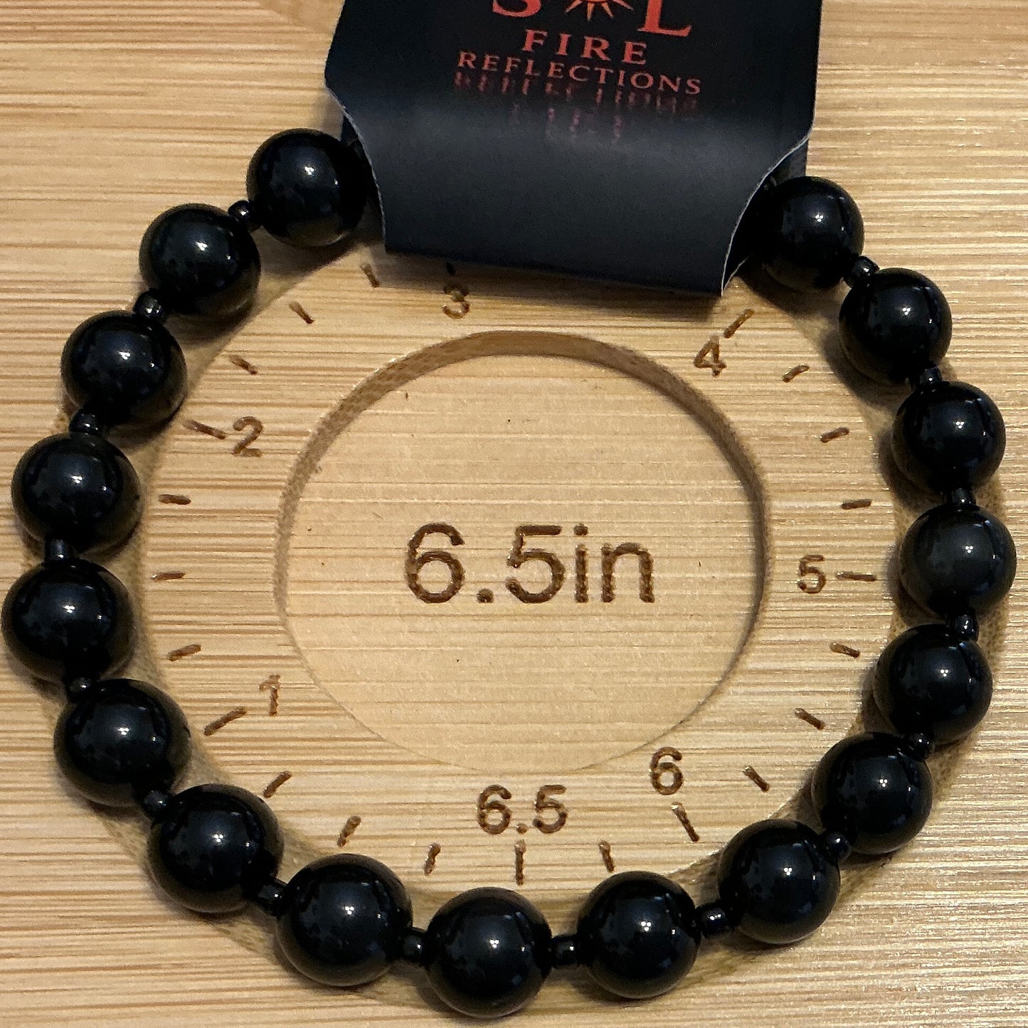 Gold Sheen Obsidian Bracelet