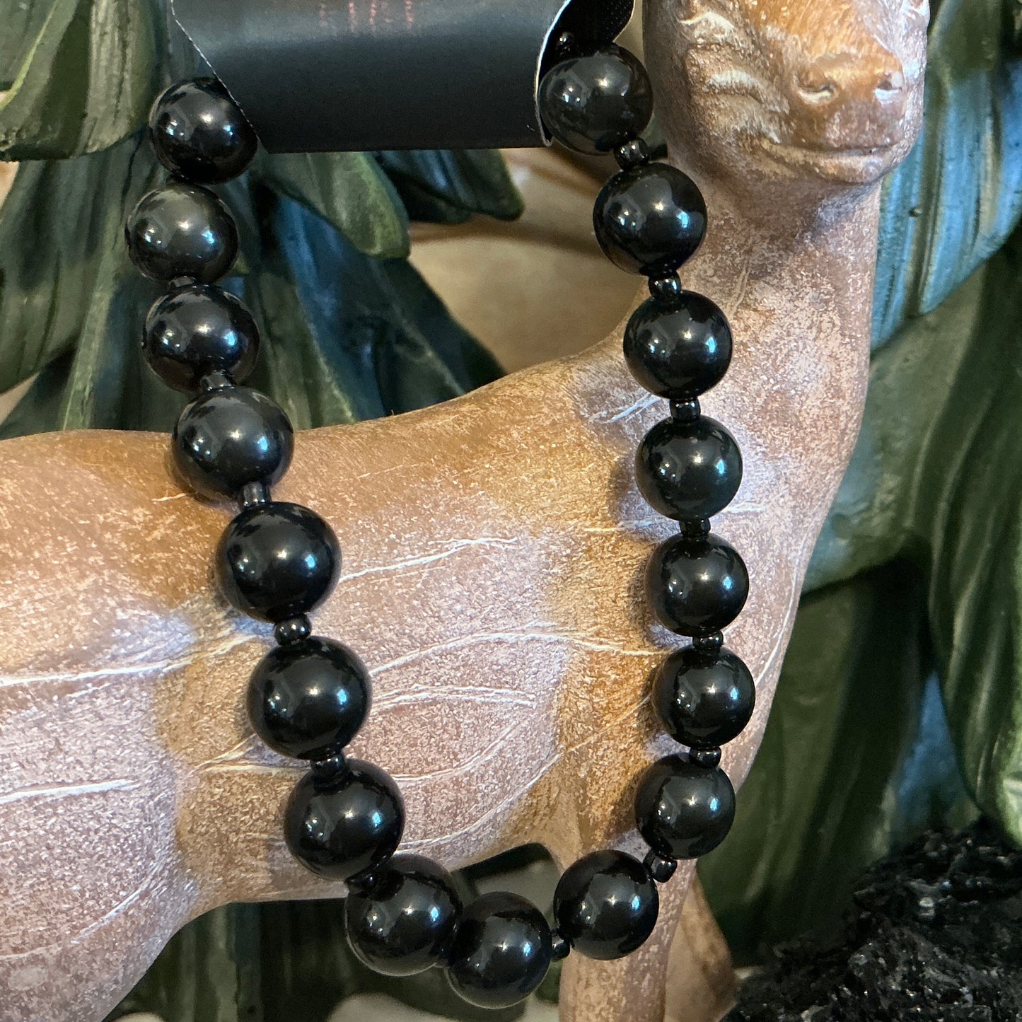 Gold Sheen Obsidian Bracelet