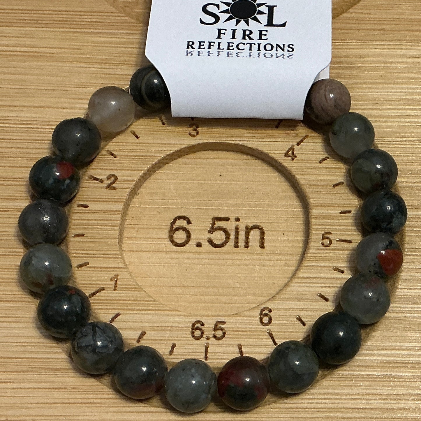 African Bloodstone Bracelet